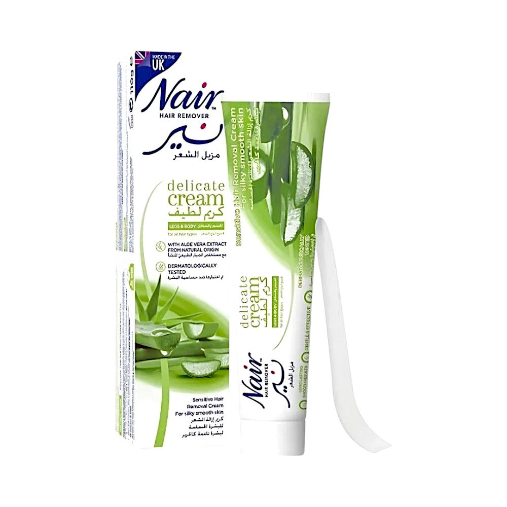 Nair Hair Removal Cream Delicate 110g | Gentle Hair Removal for Sensitive Skin