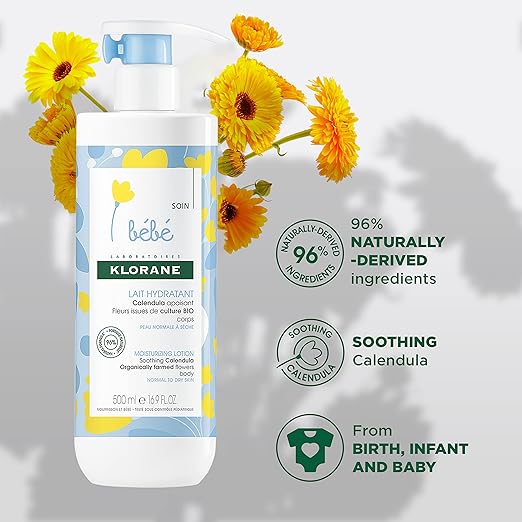 Klorane Baby Moisturising Lotion-5
