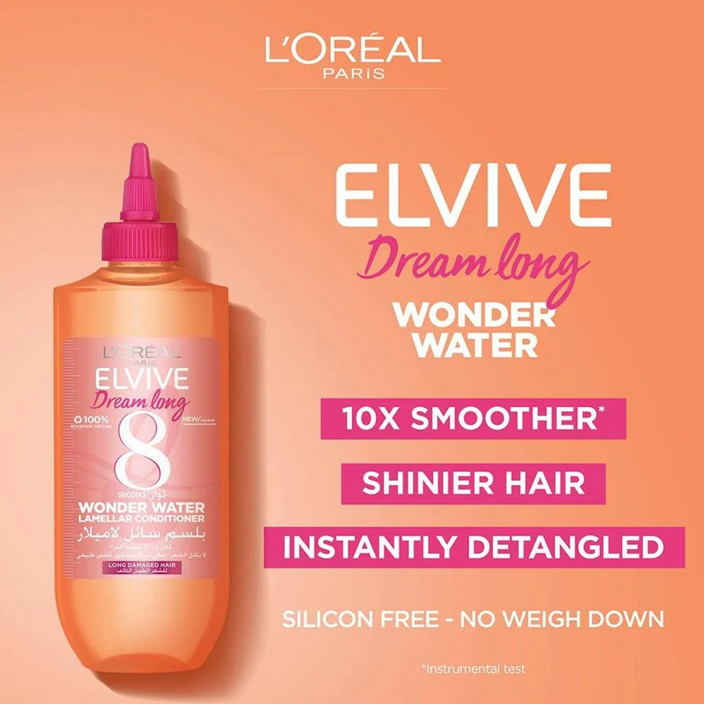 L'Oréal Elvive Dream Long Wonder Water Lamellar Conditioner 200ml – 8 Second Hair Transformation-2
