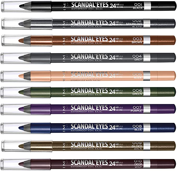 Rimmel Scandal Eyes Waterproof Gel Pencil-12