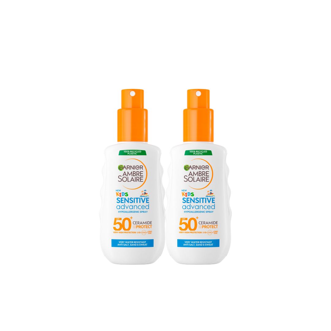 Garnier Ambre Solaire Kids Sensitive Advanced SPF50 Spray 25% Off-1