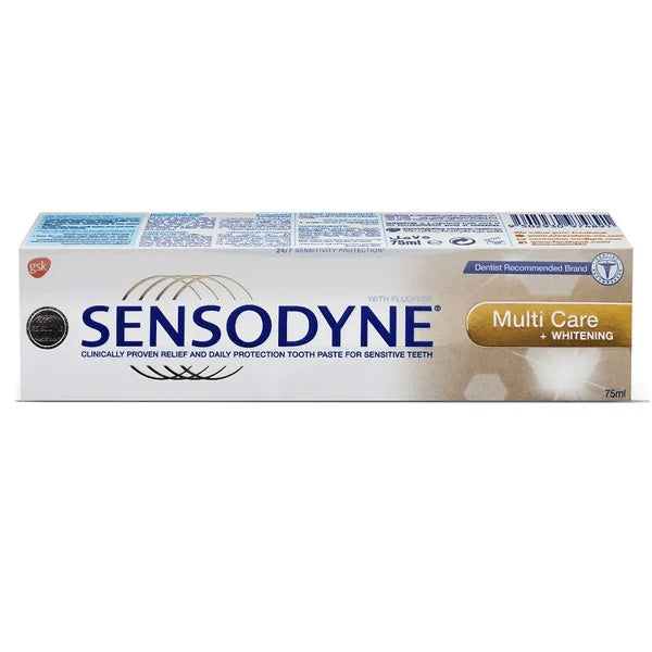 Sensodyne Multi Care + Whitening Fluoride Toothpaste for Sensitive Teeth-1