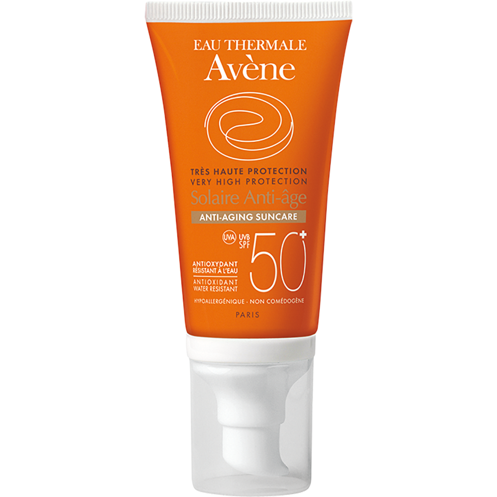 Avene Very High Sun Protection Anti-Aging SPF 50+ Sunscreen 50ML - Advanced UV Defense and Anti-Wrinkle Care-1