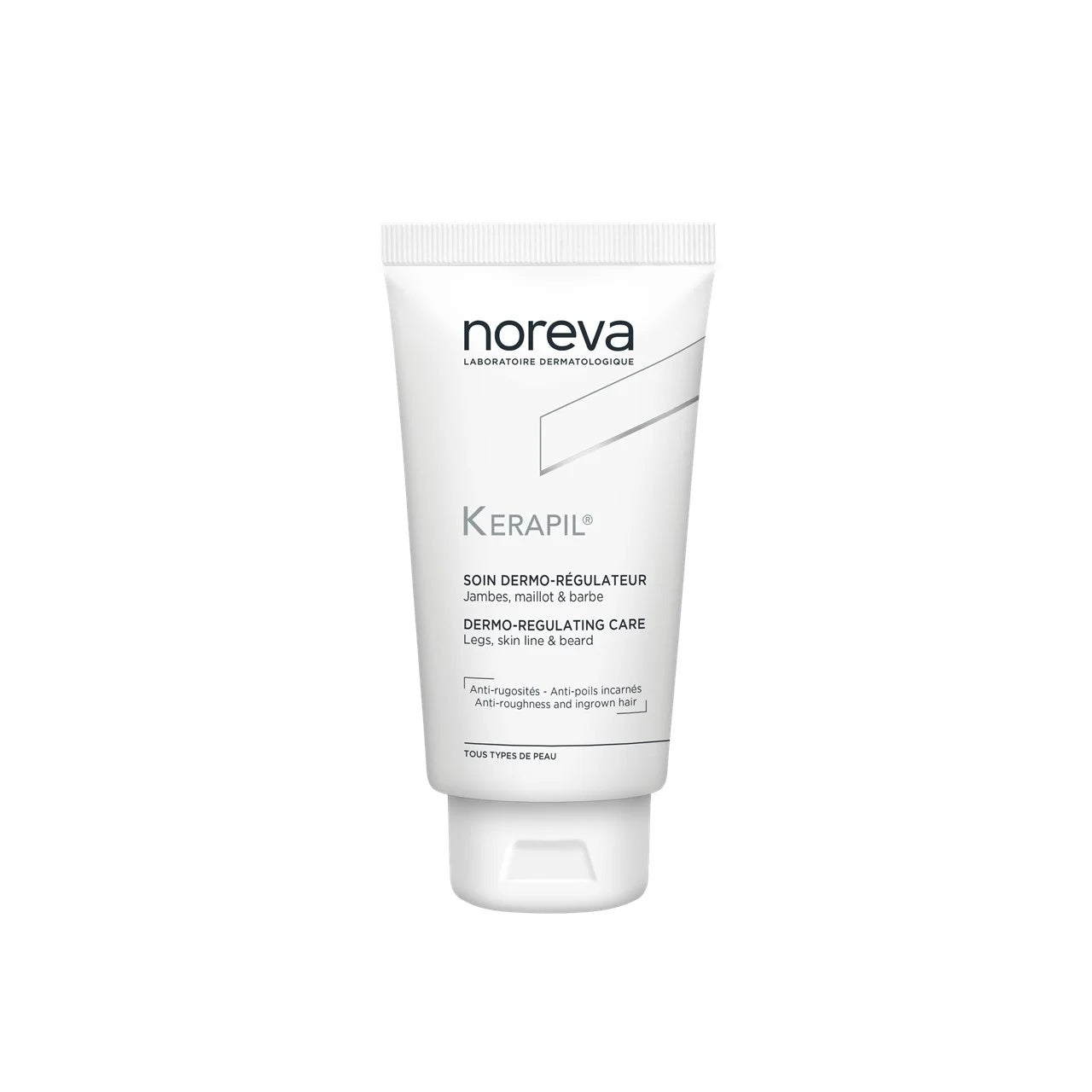 Noreva Kerapil Dermo-Regulating Care 75ml | Exfoliating Treatment for Ingrown Hairs and Skin Roughness-1