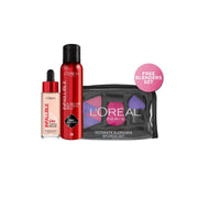 L’Oreal Paris Infallible Tinted Serum 24H + Infallible 3-Second Setting Mist get Free Blenders Set-1