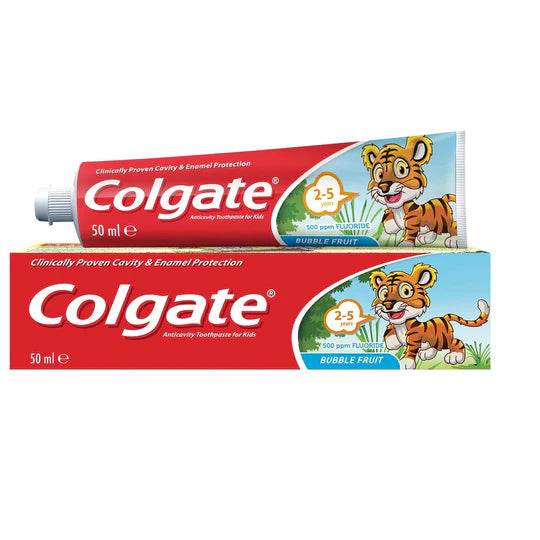 Colgate Kids Bubble Fruit Gel 2 - 5 years old Toothpaste-1