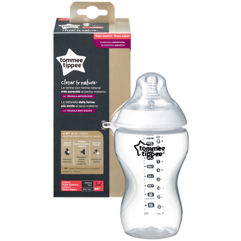 Tommee Tippee Milk Bottle Biberon 340 ml-1