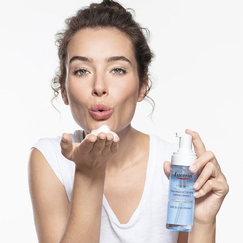 Eucerin DermatoClean Micellar Cleansing Foam-2