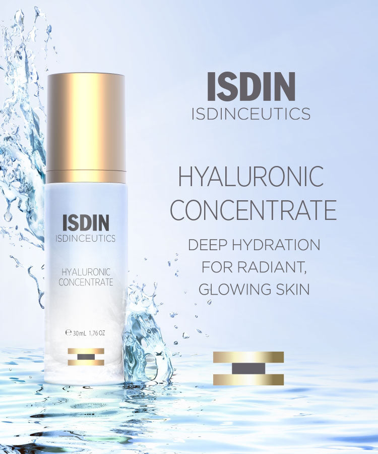 ISDIN Hyaluronic Concentrate Serum 30ml | Intense Hydration and Skin Plumping Serum-2