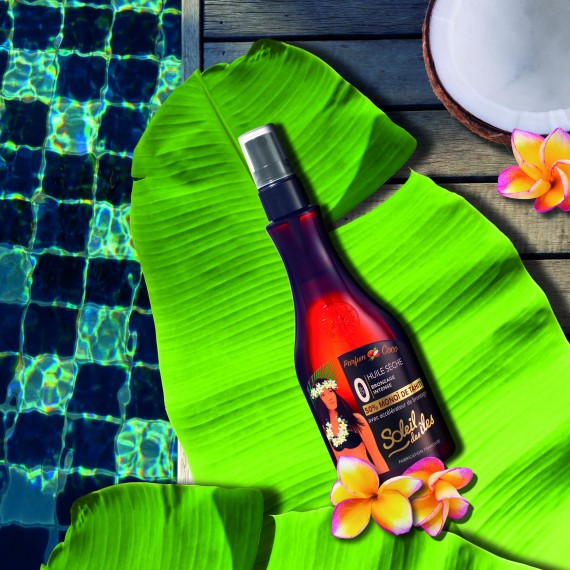 Soleil des Îles Dry Oil 150 ml  - Coconut Fragrance | Intense Tan & Skin Nourishment-3