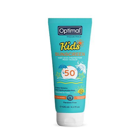 Optimal Kids Sunscreen SPF50+ 125ml | High Protection for Sensitive Skin-1
