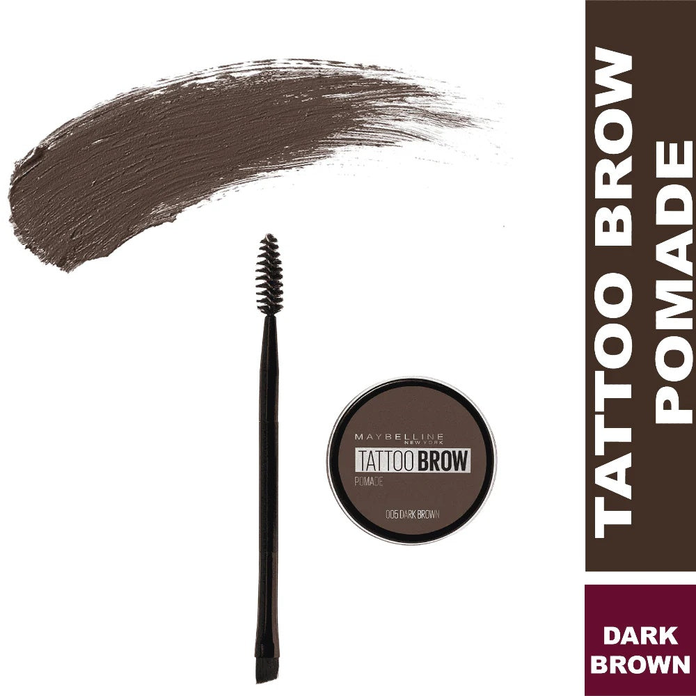 Maybelline Tattoo Studio Brow Pomade – Long-Lasting Waterproof Eyebrow Color-1