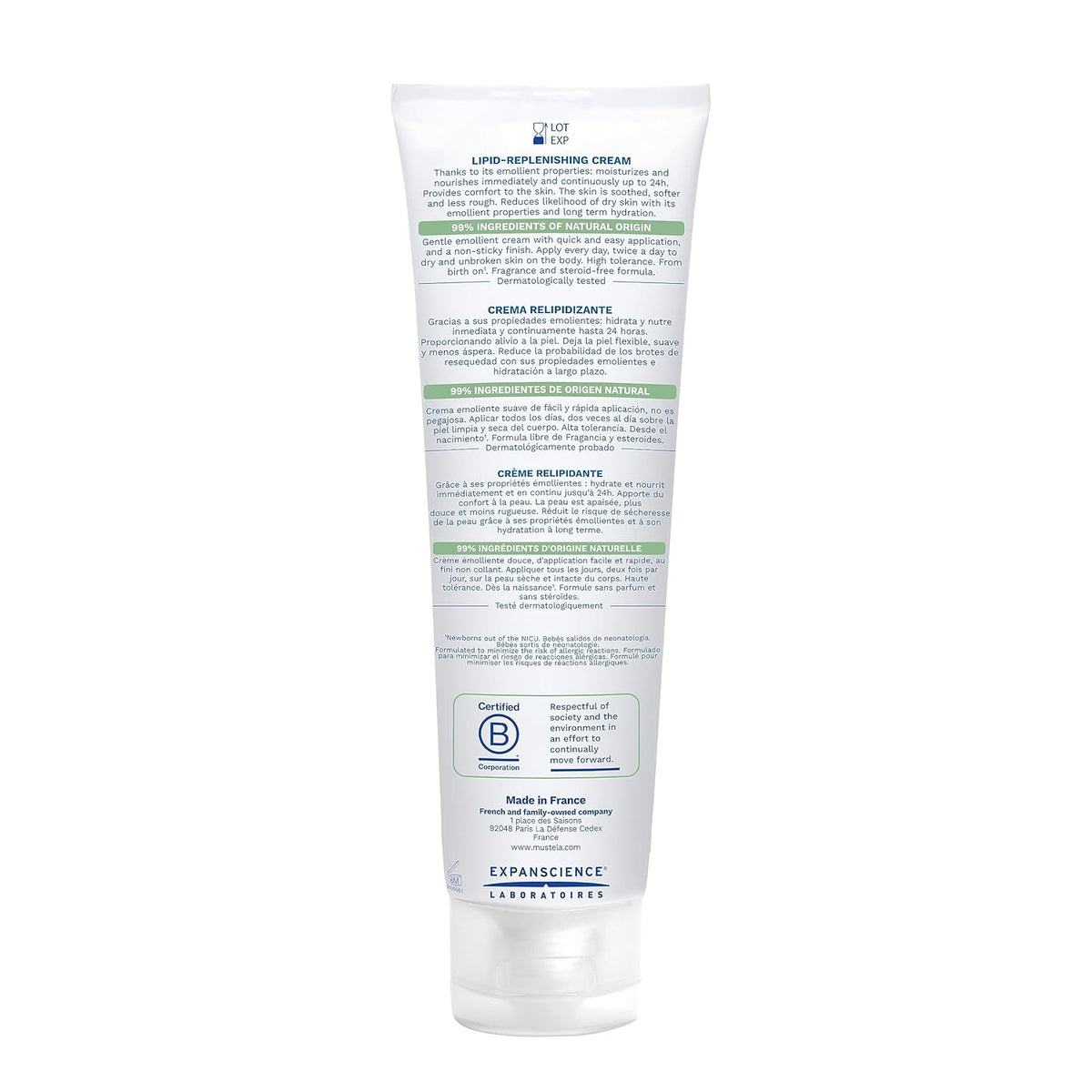 Mustela Stelatopia Lipid Replenishing Cream Anti-Itching - 150 ml-2