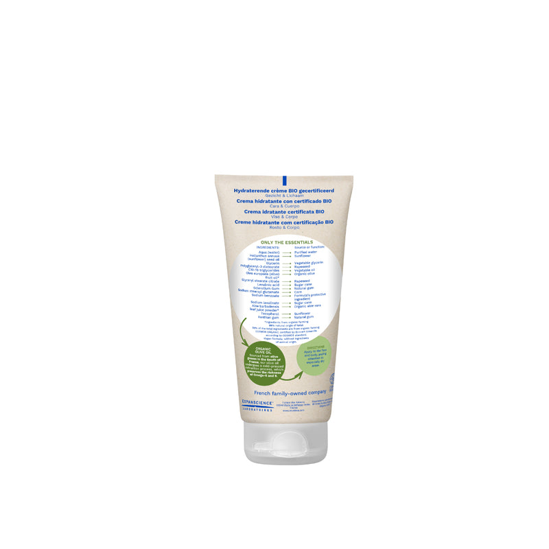 Mustela Bio Organic Hydrating Cream, Creme Hydratante, Face and Body 150ml-2
