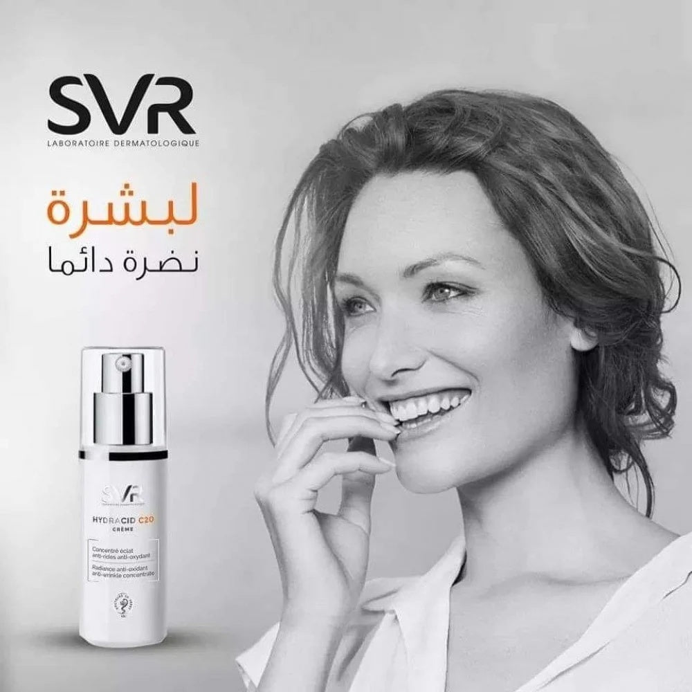 SVR Hydracid C20 Cream 30ml | Vitamin C-Based Brightening and Anti-Aging Cream-4