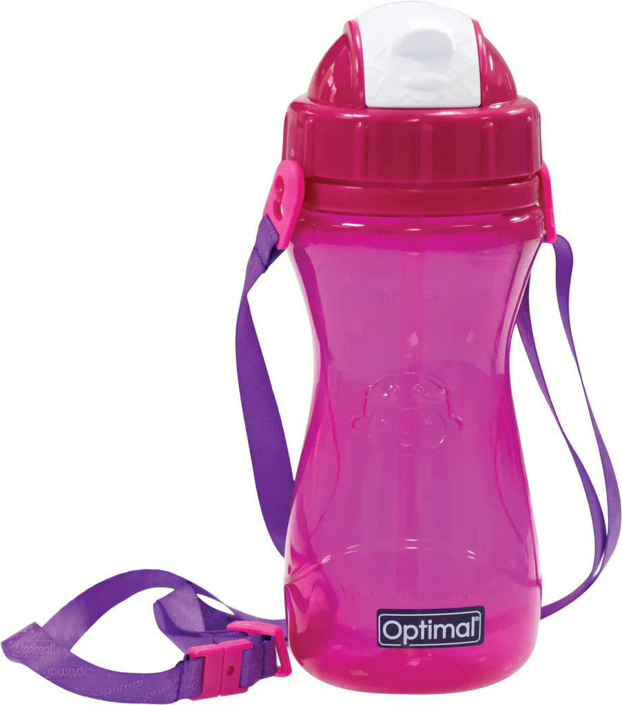 Optimal SILICONE STRAW BOTTLE 12M+-2