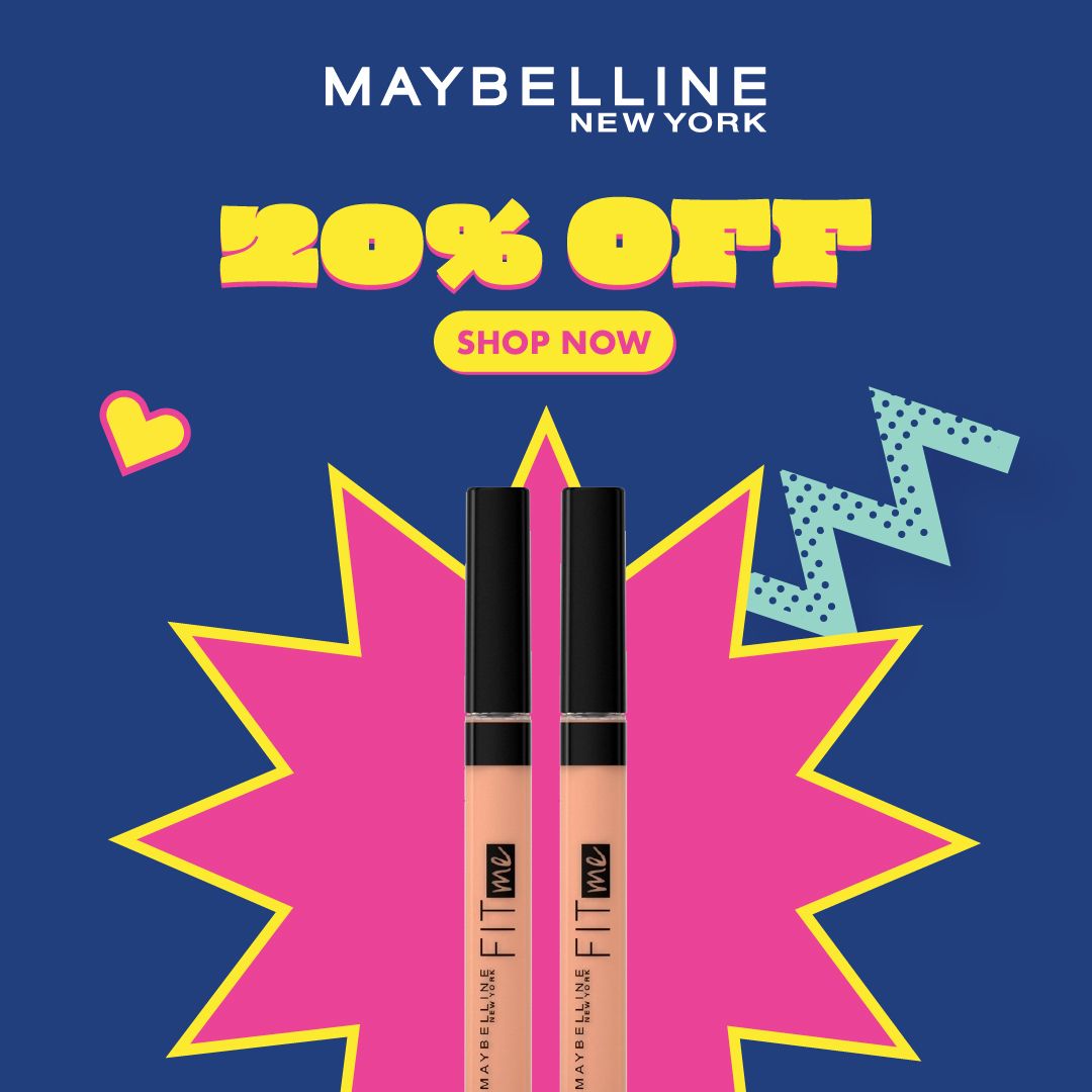 Maybelline Fit Me Concealer Duo – Buy 2 Fit Me Concealer and Get 20% OFF-2