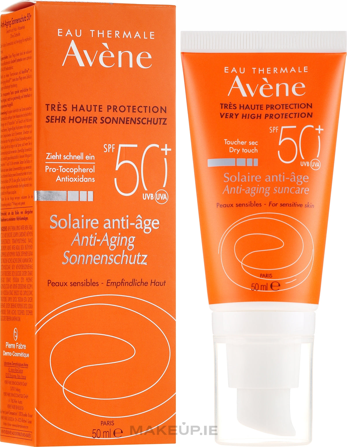 Avene Very High Sun Protection Anti-Aging SPF 50+ Sunscreen 50ML - Advanced UV Defense and Anti-Wrinkle Care-2