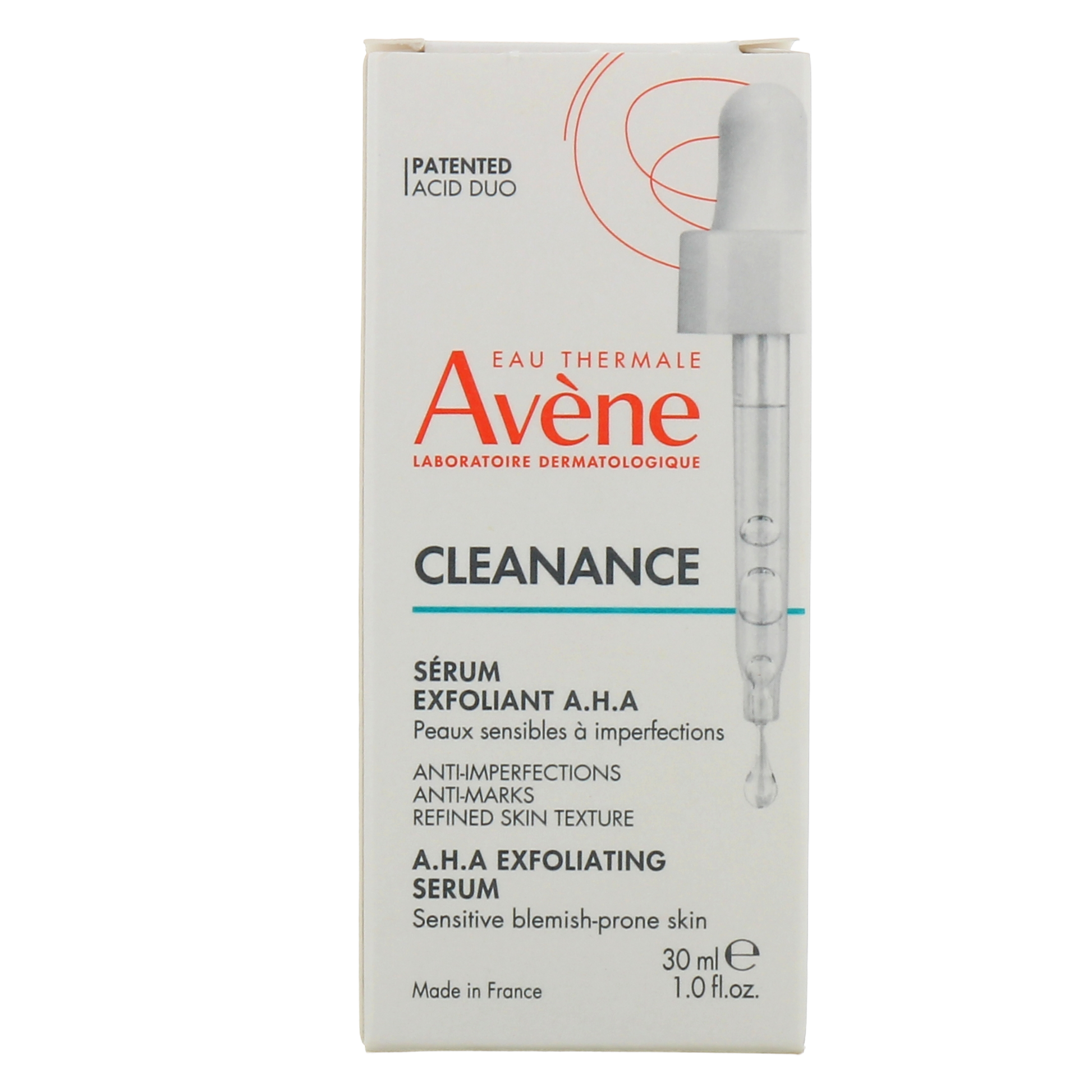 Avene Cleanance Serum Exfoliant AHA - 30ml Pierre Fabre - Made in France-2