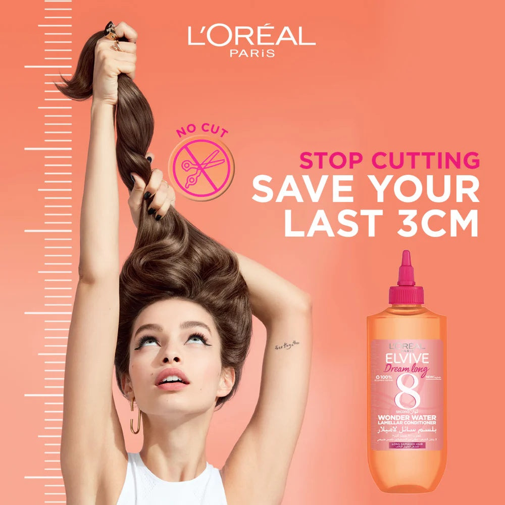 L'Oréal Elvive Dream Long Wonder Water Lamellar Conditioner 200ml – 8 Second Hair Transformation-5