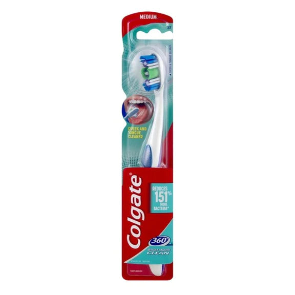 Colgate 360 Advanced Medium Toothbrush Value Pack-1