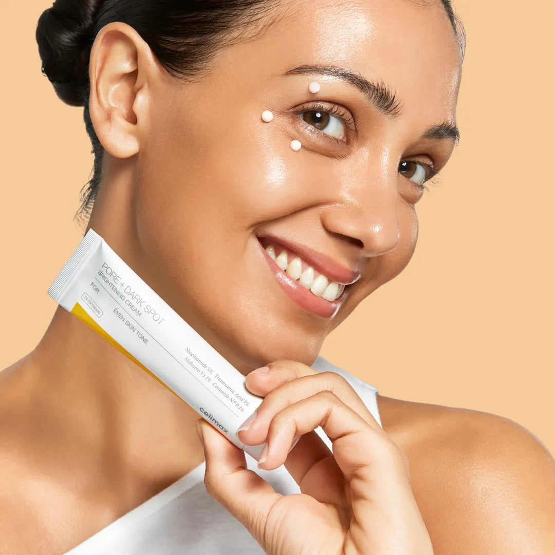 Celimax Pore+ Dark Spot Brightening Cream Tone Correcting and Pore Refining Moisturizer