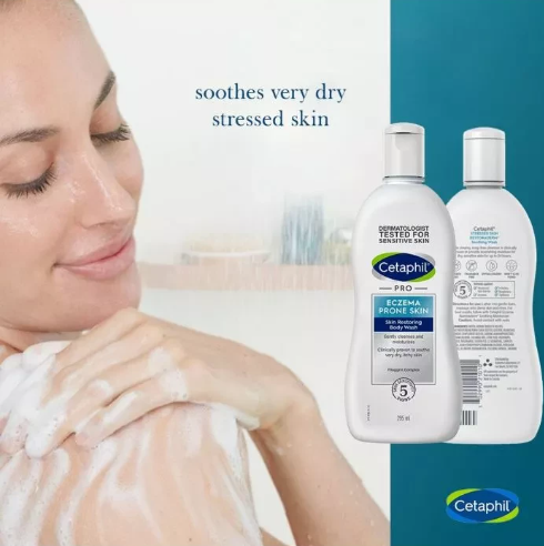 Cetaphil PRO Eczema-Prone Skin Restoring Body Wash 295ml-3