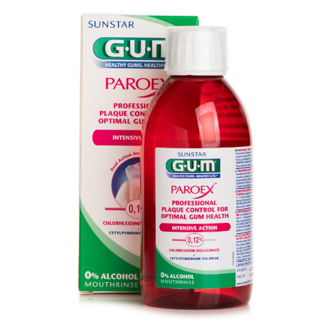 GUM Paroex 0.12% Intensive Action Mouthwash – 300ml for Advanced Gum Care-2