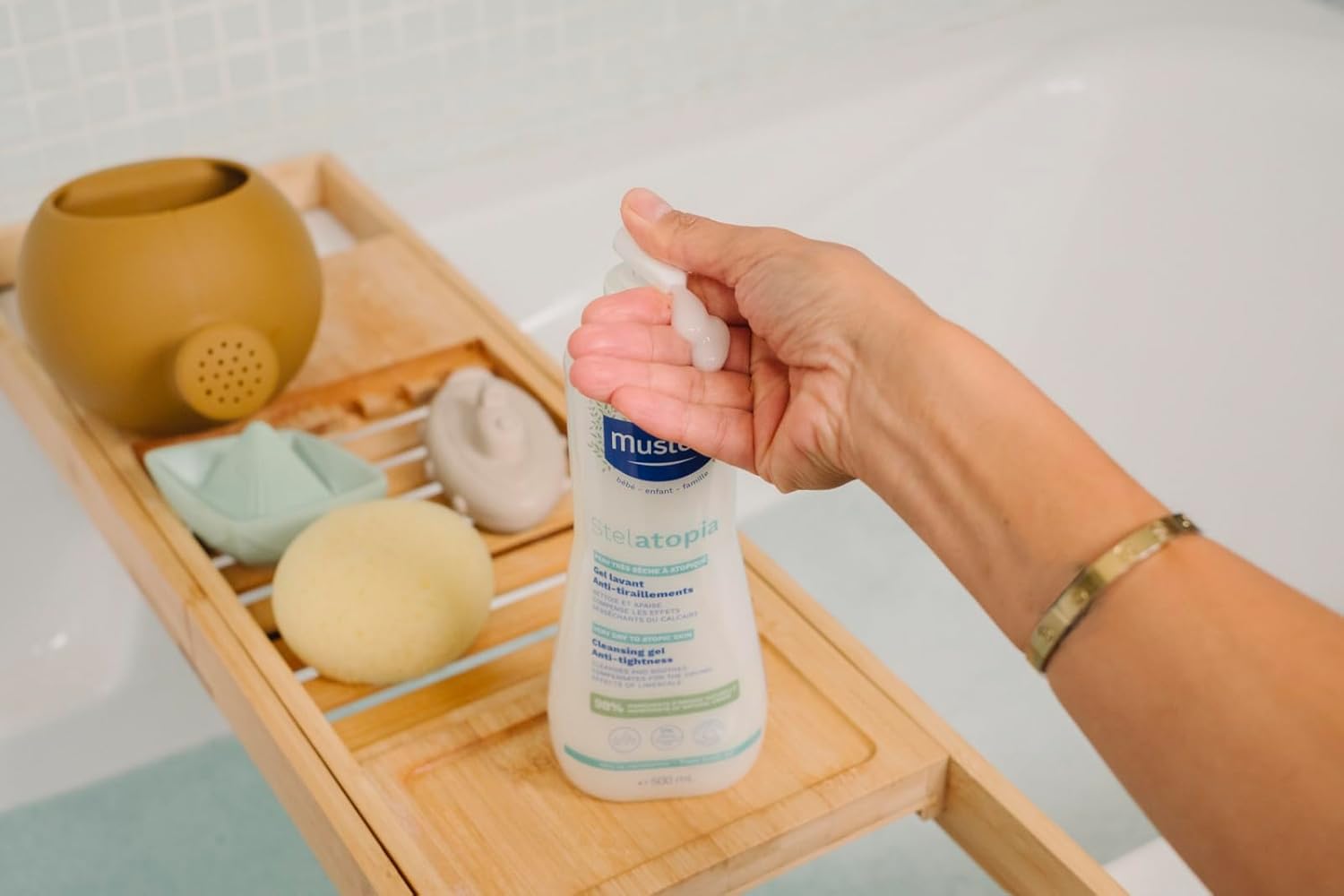 Mustela Stelatopia Cleansing Gel- 200ml-3