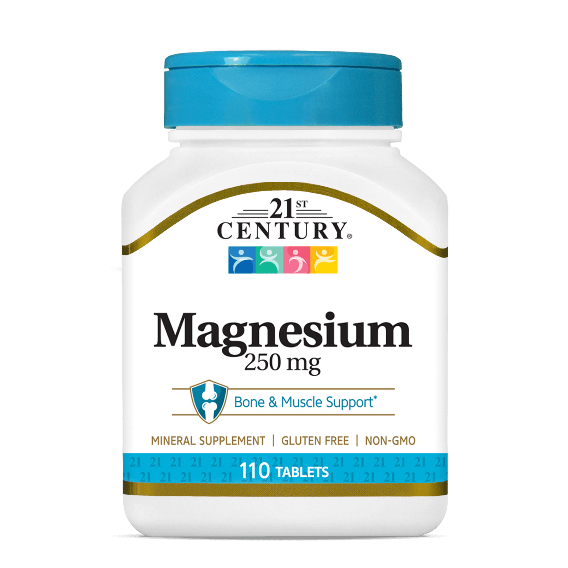 Magnesium 250 mg Bone and Muscle Support 110 Tablets-1