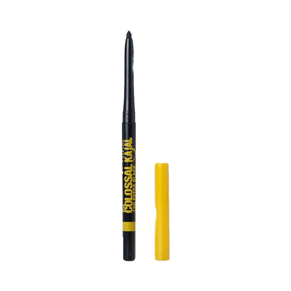 Maybelline The Colossal Kajal Pencil – 12-Hour Extra Black Long-Lasting Eyeliner-1