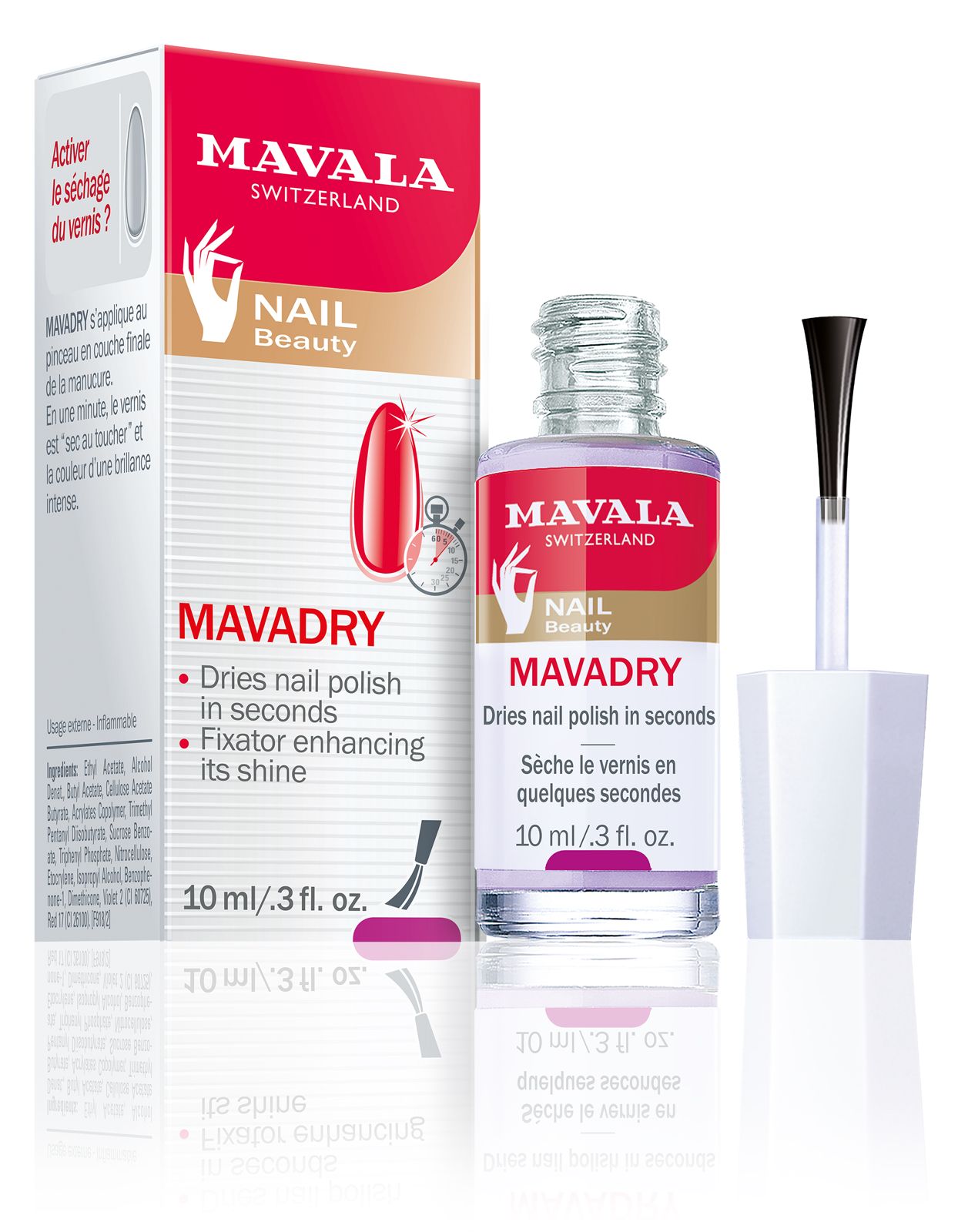 Mavala Mavadry 10ml – Quick-Dry Top Coat & Shine Enhancer-1