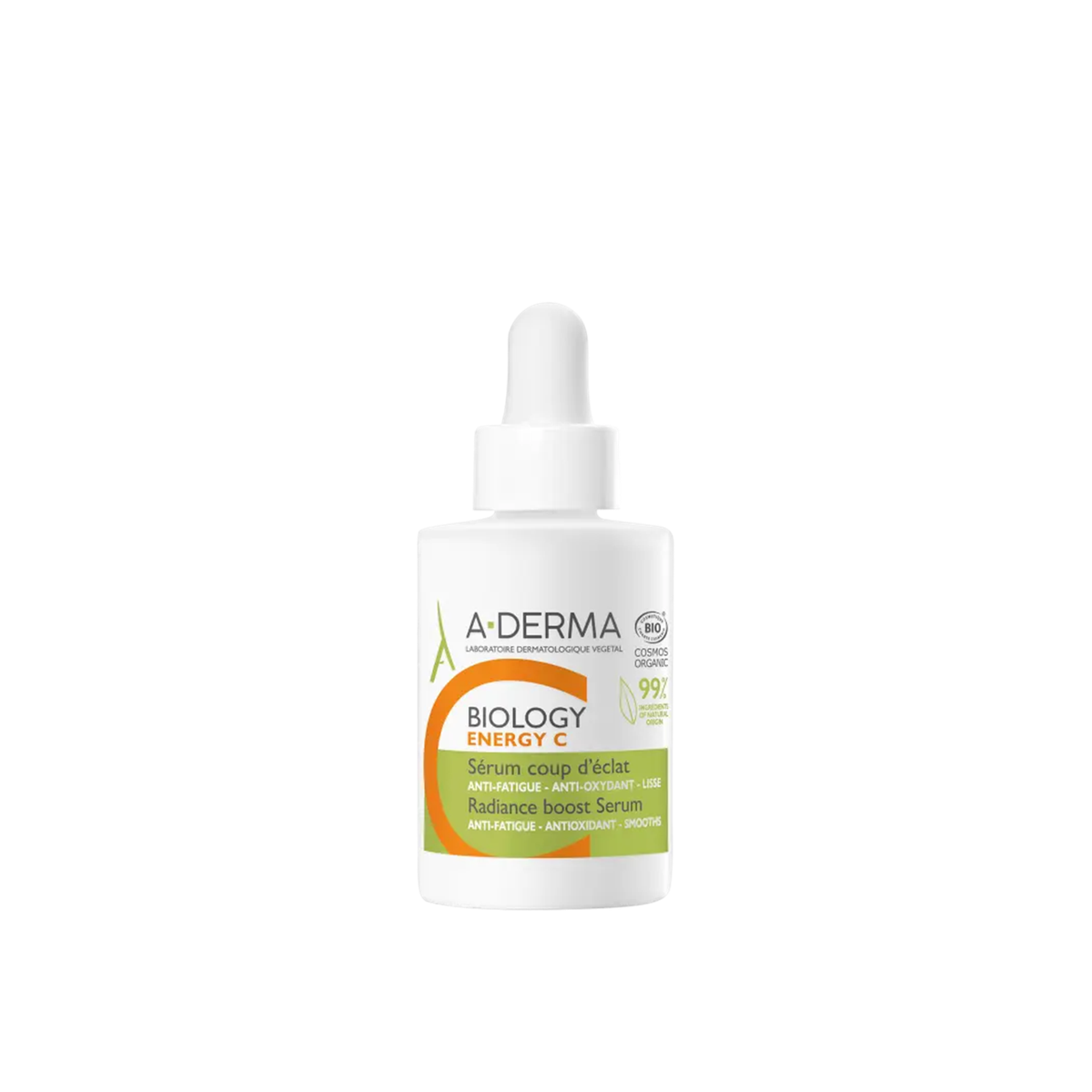 Aderma Biology Energy C Radiance Boost Sérum Vit C  30ml-Smoothes - Boosts the radiance of the complexion Get 1 free Gift Eau Micellaire 25ml-3