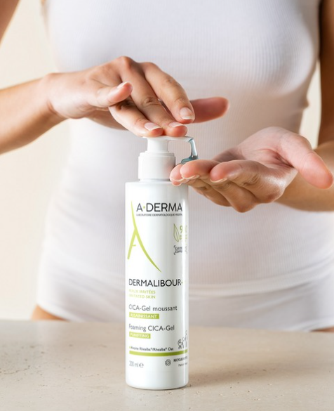 Aderma Dermalibour+ Foaming Gel for Irritated Skin 200ml – Gentle Cleanser for Sensitive and Irritated Skin..-3