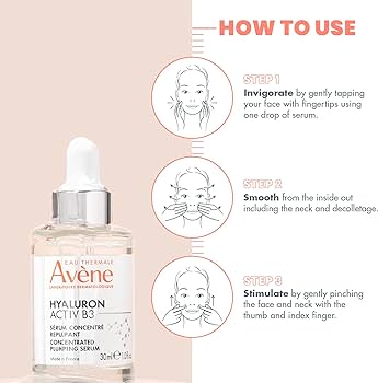 Avene Hyaluron Activ B3 Concentrated Plumping Serum 30ML - Intensive Hydration and Anti-Aging Treatment-4