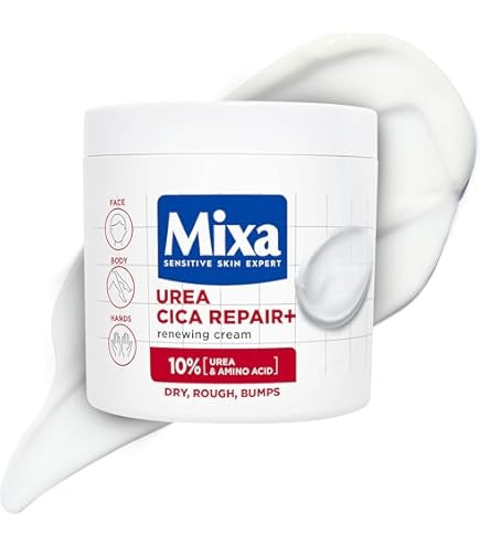 Mixa Urea Cica Repair Plus Cream 10% Urea for Dry Rough Uneven Skin-2