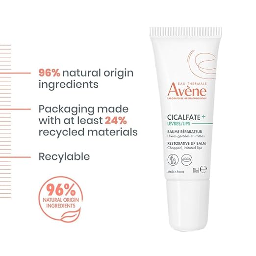 Avene Cicalfate Lip Balm 10ML - Healing and Soothing Balm for Dry, Chapped Lips-5