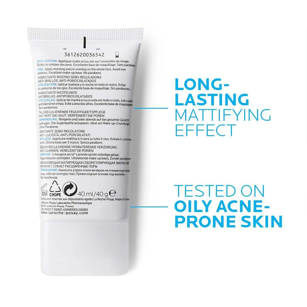 La Roche Posay Effaclar Mattifying Moisturising Cream-2