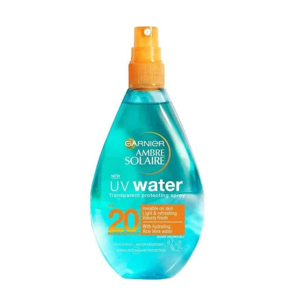 Garnier Ambre Solaire UV Water Spray SPF 20 with Aloe Vera 150ml-1
