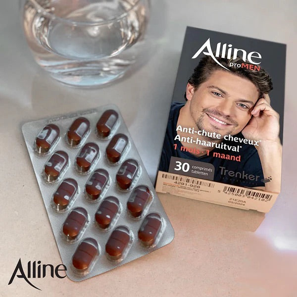 Alline Hair Growth ProMen Men 30 Capsules-2