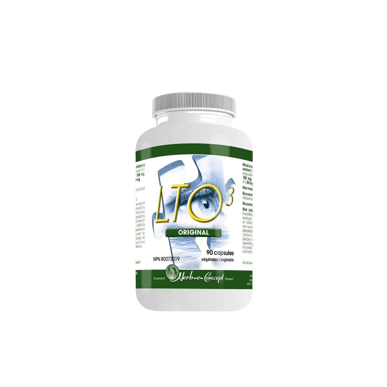 LTO3 Original 90 Capsules by Herb-e-Concept – Focus, Calm, and Mental Clarity-1