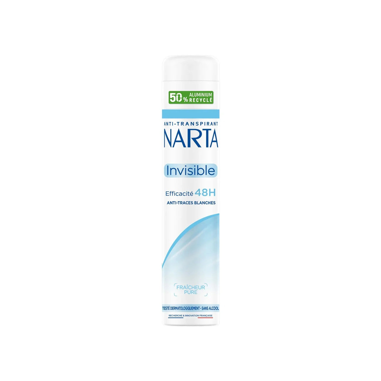 Narta Invisible Anti-Transpirant 48H for Women – Anti-White Marks Fraicheur Pure-1