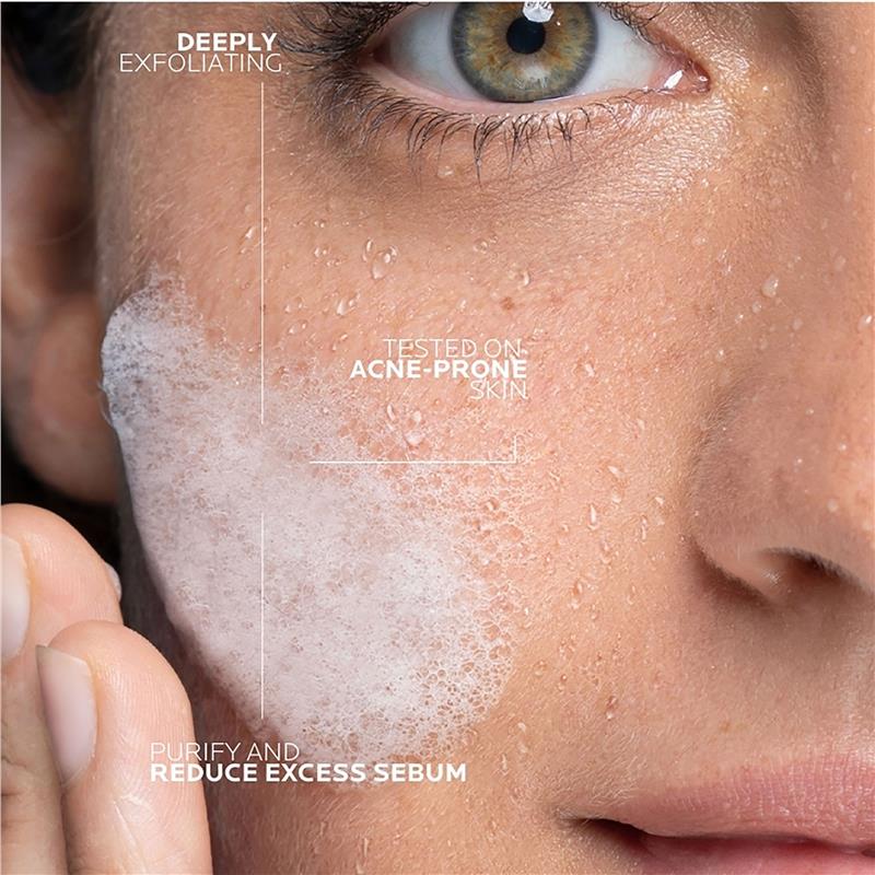 La Roche-Posay Effaclar Micro-Peeling Purifying Gel | Purifying Facial Cleanser for Oily and Acne-Prone Skin-4