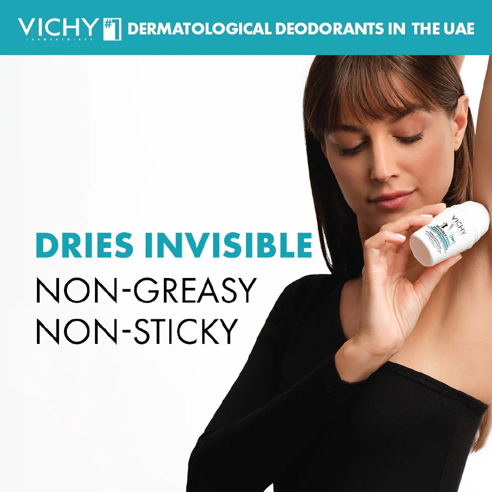 Vichy 72H Invisible Resist Dermo Deodorant for Women - 50ml.-5