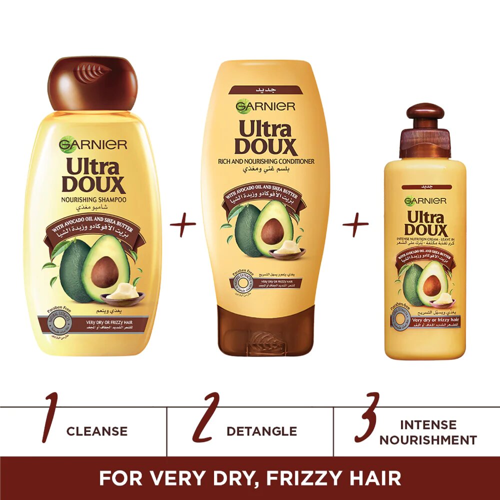 Ultra Doux Avocado Oil & Shea Butter Leave In 200ML-2