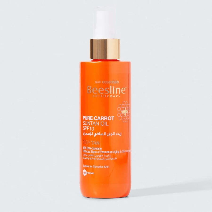 BEESLINE Pure Carrot Suntan Oil SPF 10-1