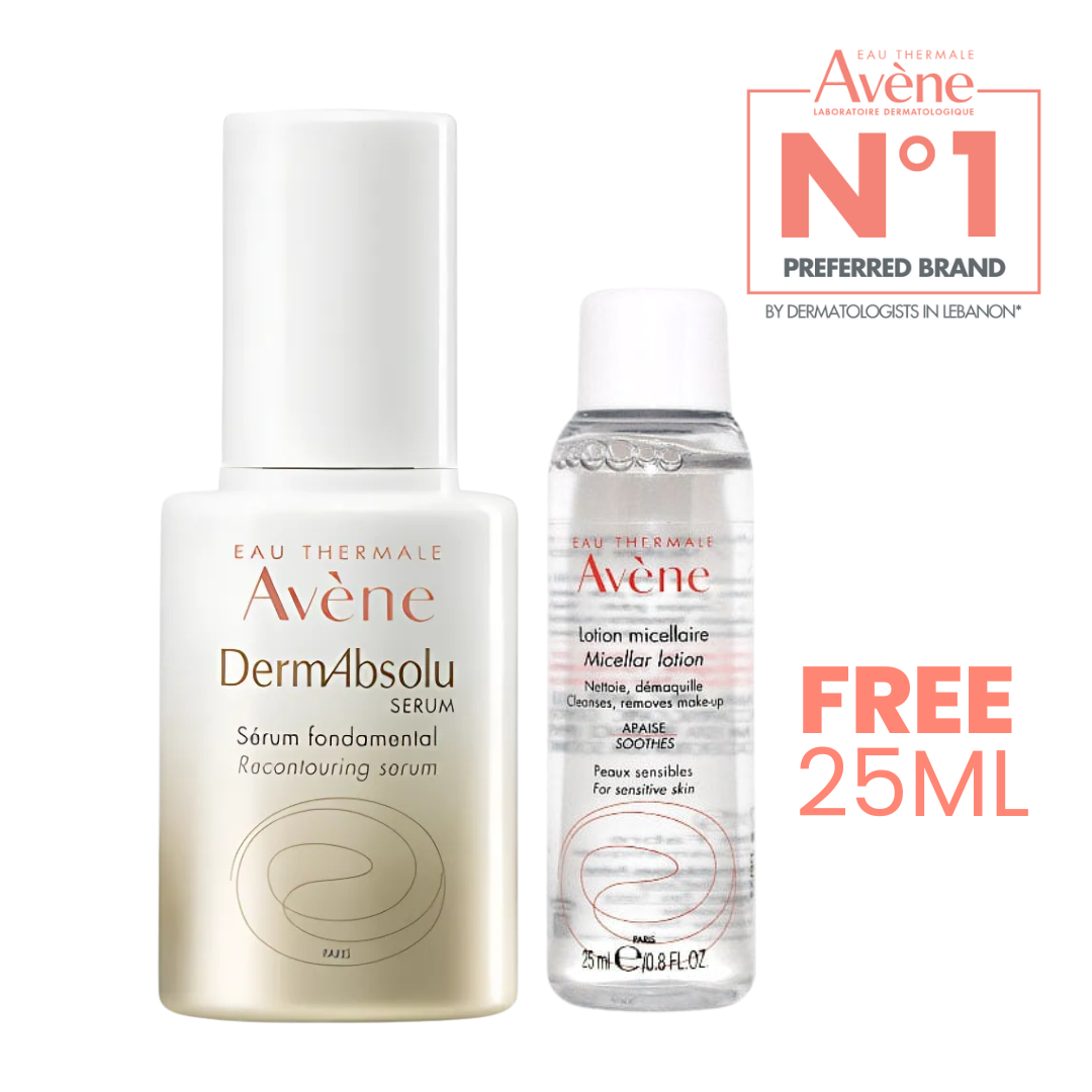 Avene DermAbsolu Recontouring Serum 30ml + Get Free Avene Micellar LotionAvene Micellar Lotion 25ml-1