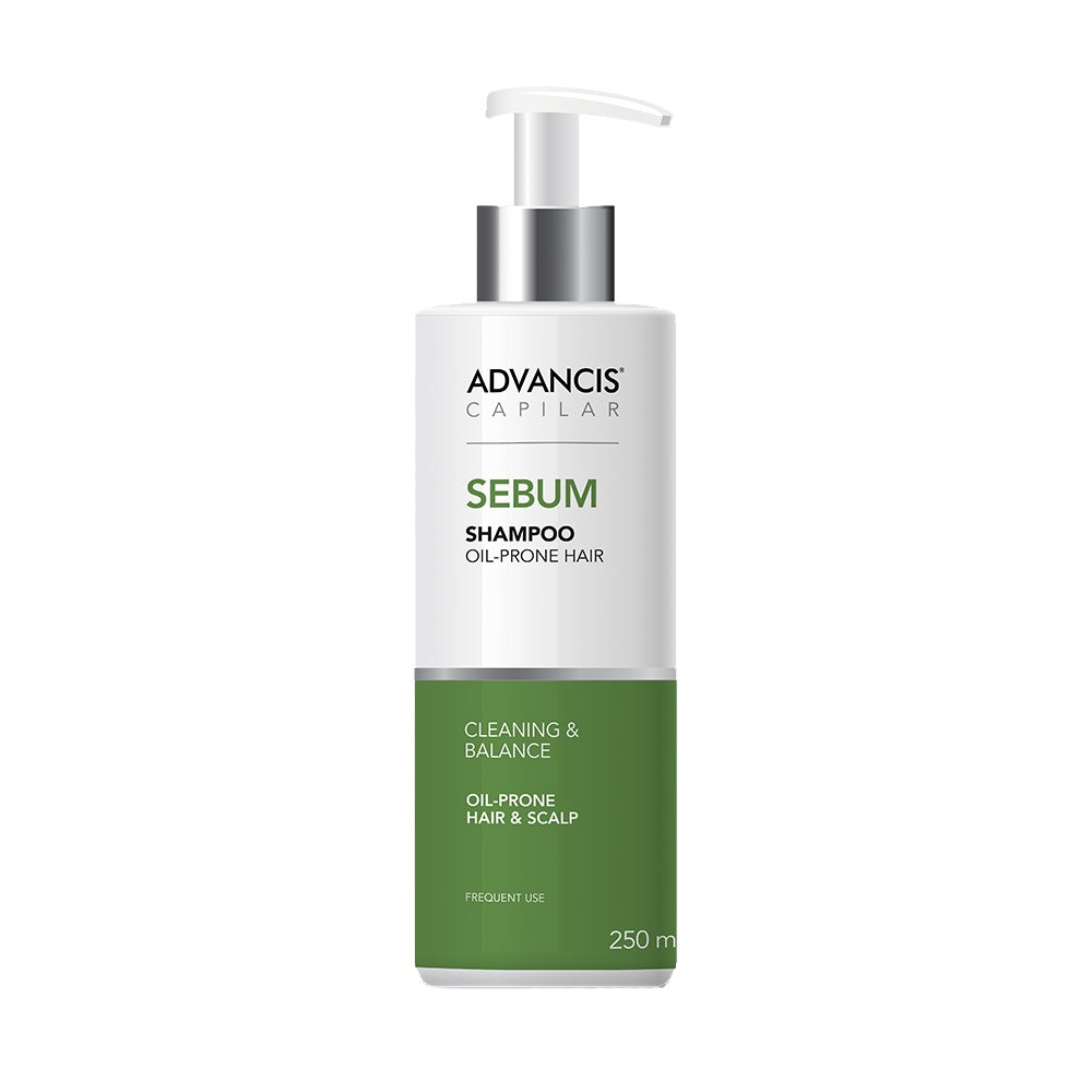 ADVANCIS Capilar Sebum Shampoo 250ml for Oil-Prone Hair and Scalp-1