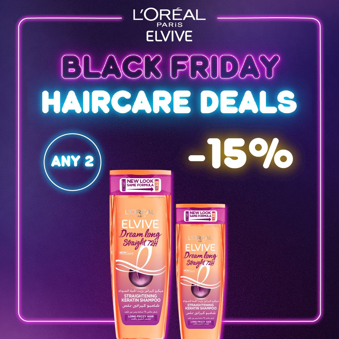 L’Oreal Elvive Dream Long Straight 72H — Any 2 Haircare Products 15% Off-2