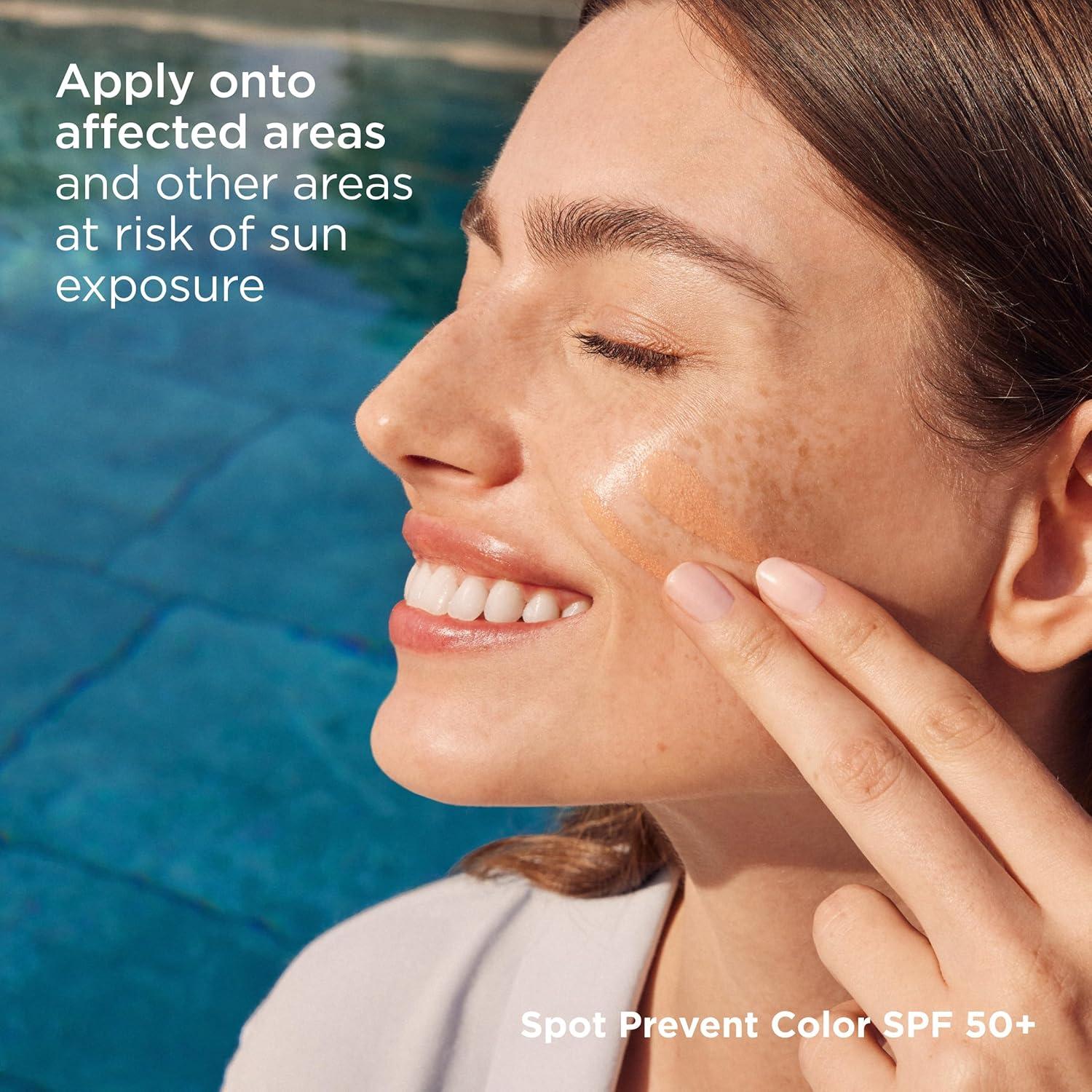 ISDIN Fotoultra 100 Spot Prevent Color SPF 50+ | High Protection Sunscreen with Tinted Coverage for Dark Spot Prevention-5